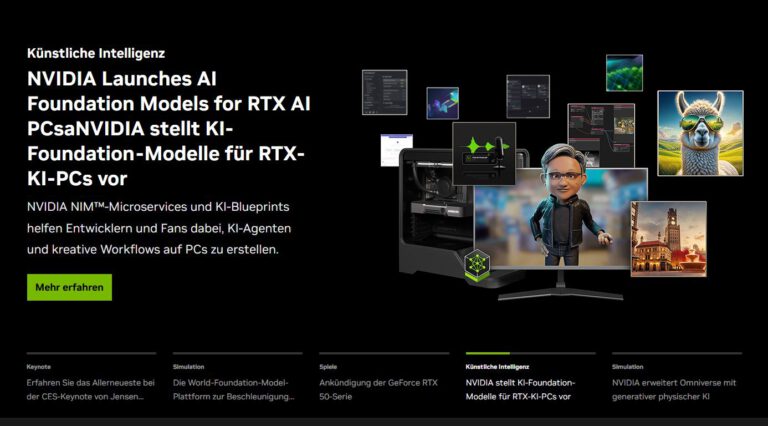 Nvidia KI Supercomputer Project Digits